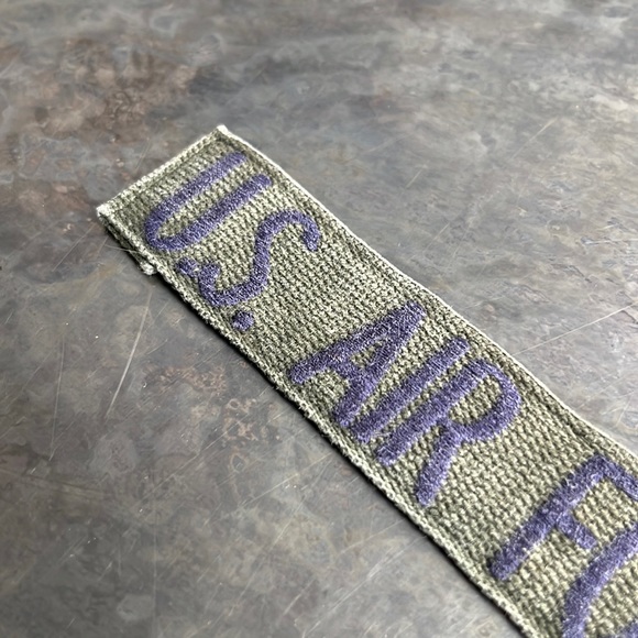 U.S. AIR FORCE embroidered tape patch - Vintage - Picture 6 of 10